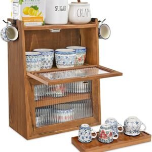 Tea Set Storage Cabinet