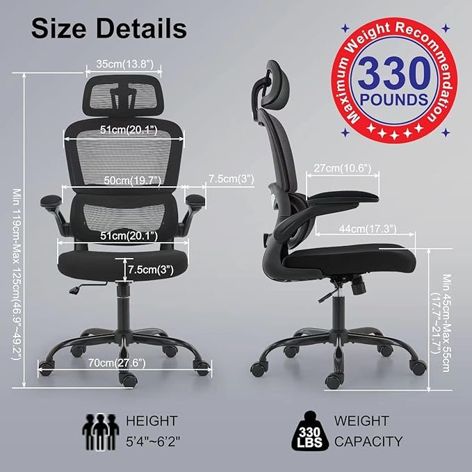 Ergonomic Office Chair - 图片 2