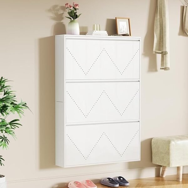 Aluminum Alloy Shoe Cabinet - Image 2