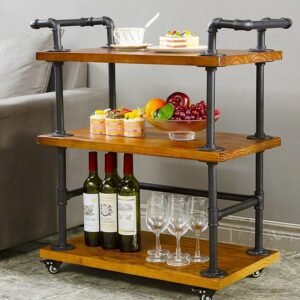 Multi-Functional Tea Serving Cart