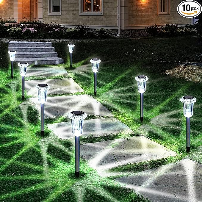 Solar Lawn Light Post